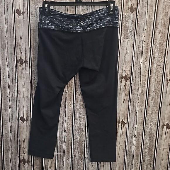 Lululemon Wunder Under Crop Legging Sz.6 - Picture 4 of 8